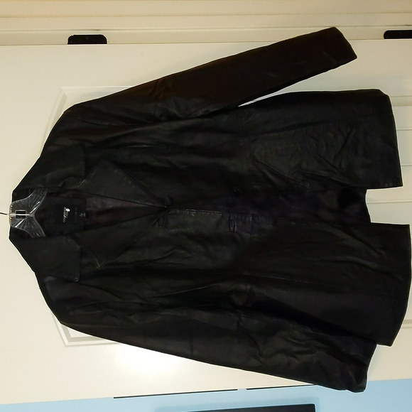 Colebrook & Co. Outer Shell Leather Jacket - Picture 1 of 10